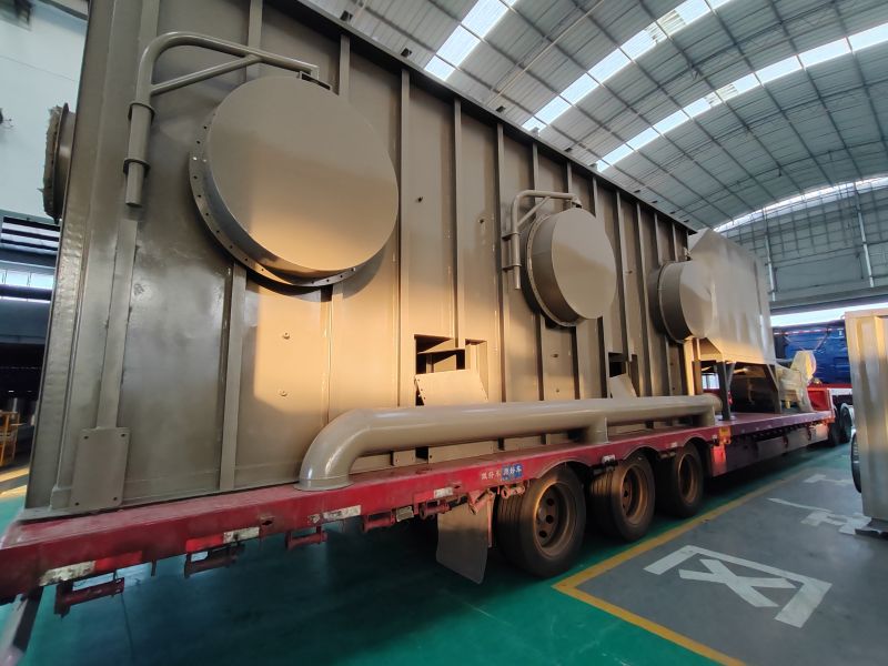 山东化工行业废气处理设备2.5万风量RCO发货、安装