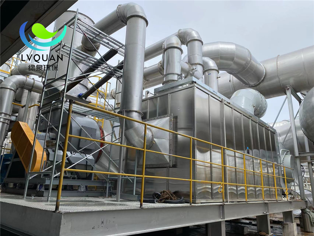 淮安荣芯半导体行业第二套废气处理设备：60000m3/h沸石转轮+3000m3/hTO炉